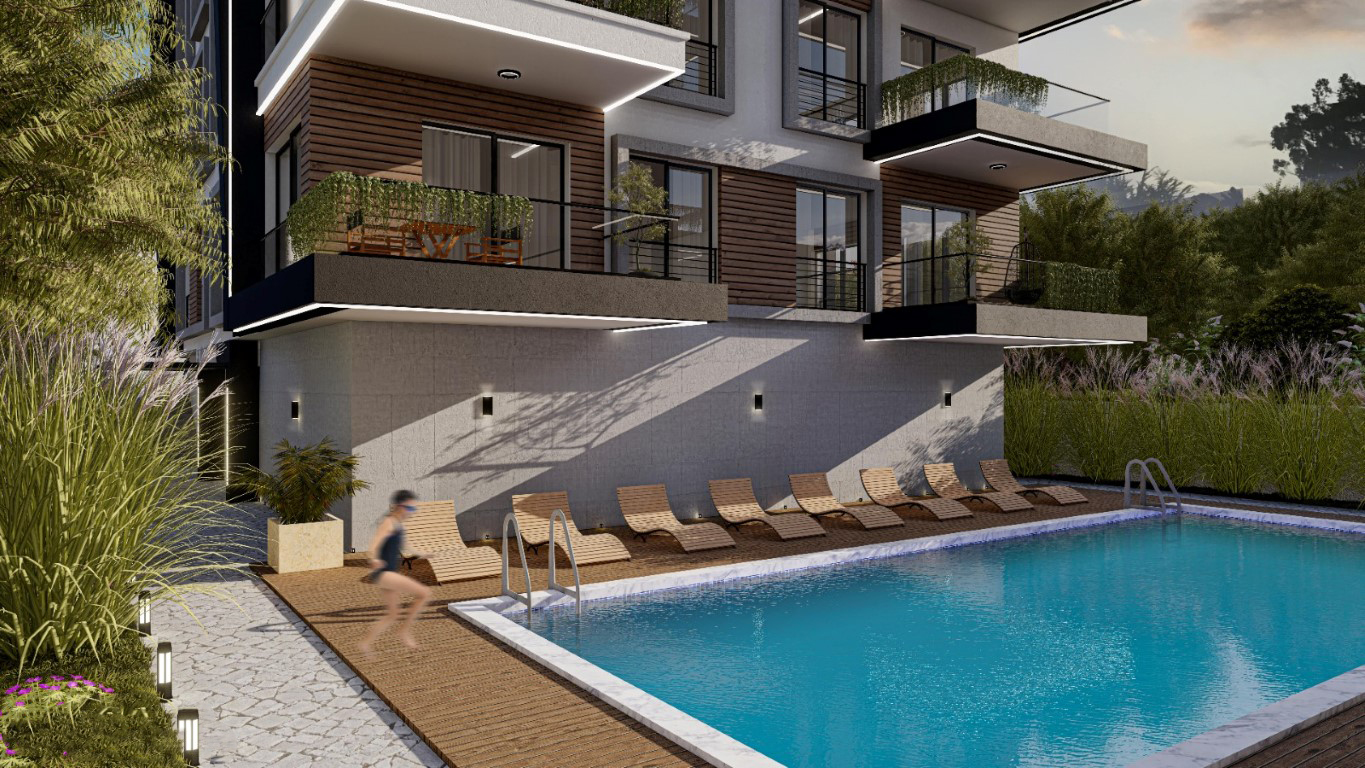 Comfortable residential complex in the area of Mahmutlar, 600 m from the sea - Umbrella Group - Photo 9