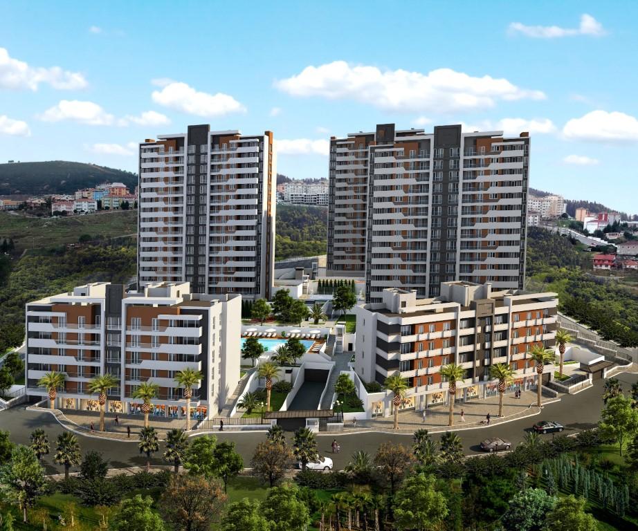 Residential complex in the Asian part of Istanbul district Cartal - Umbrella Group