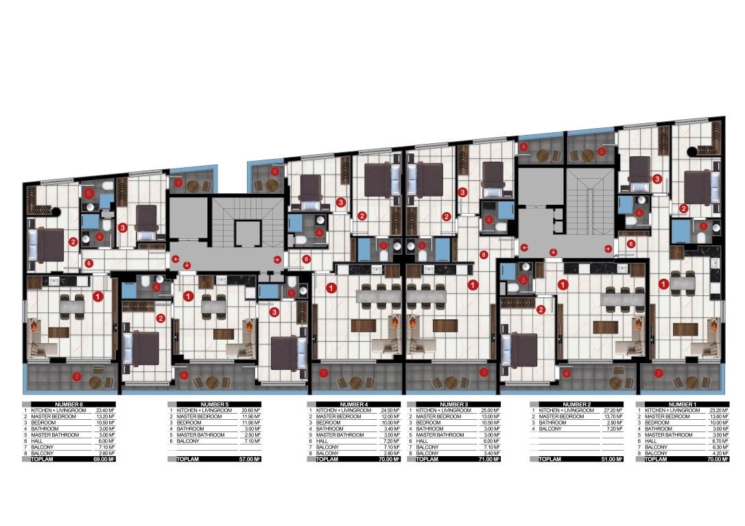 New residential complex in the popular area of Mahmutlar - Umbrella Group - Photo 21
