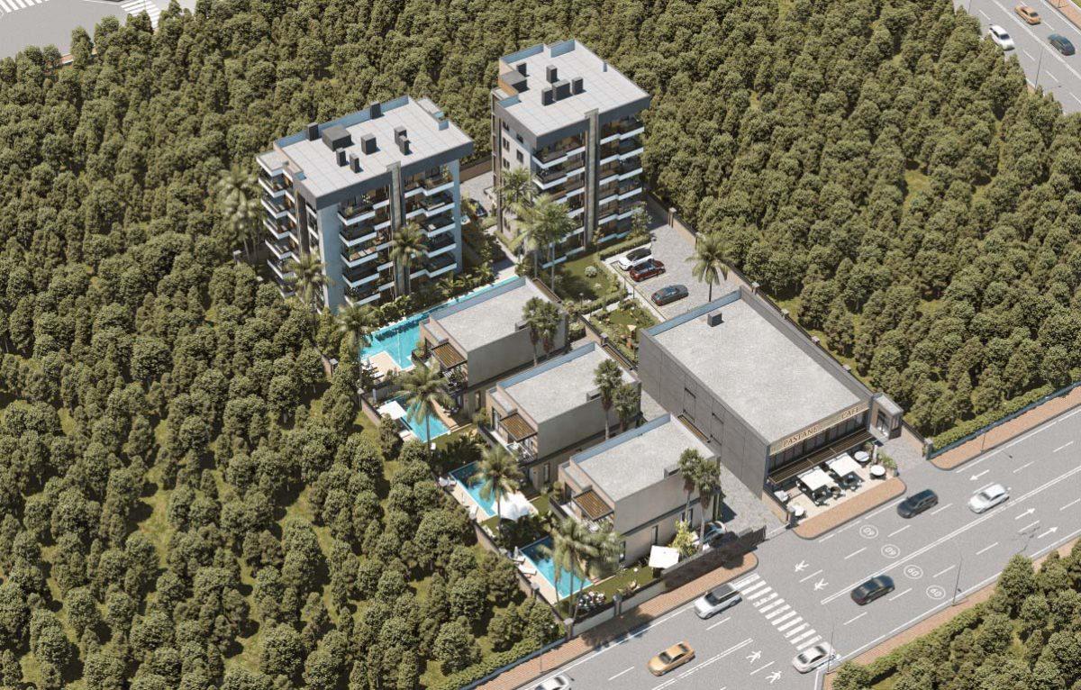 Residential complex at the final stage of construction, Antalya - Umbrella Group