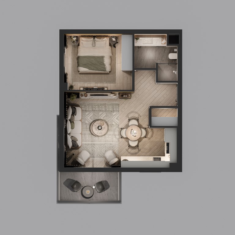 Apartments in a building complex in Antalya - Umbrella Group - Photo 16