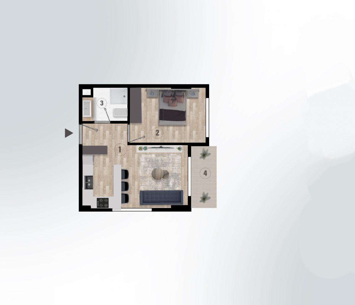 New premium residential complex in Altyntas district, Antalya - Umbrella Group - Photo 13