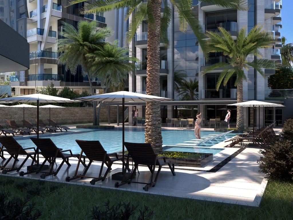 New residential complex located on the first coastline, in the most popular area of Mahmutlar - Umbrella Group - Photo 3