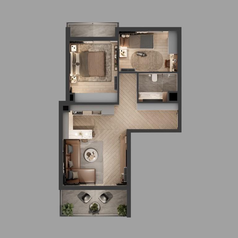 Comfortable residential complex in Antalya, Altyntash - Umbrella Group - Photo 10