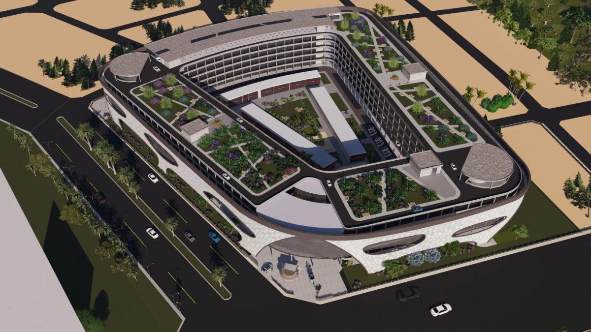 Investment project with commercial premises, Antalya - Umbrella Group