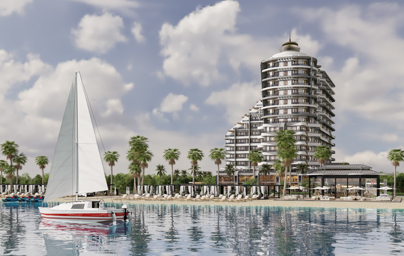 Residential complex on the first coastline in the area of Güselürt - Umbrella Group - Photo 2