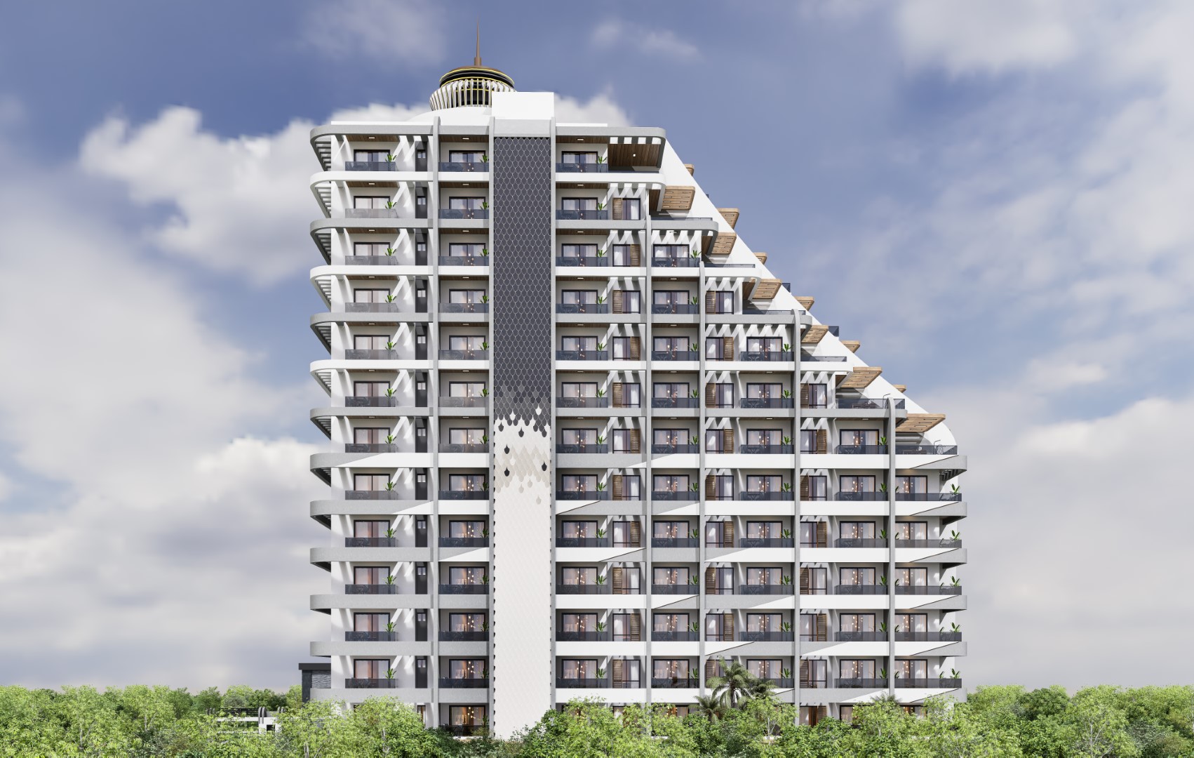 Residential complex on the first coastline in the area of Güselürt - Umbrella Group - Photo 6