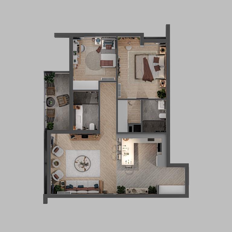 Apartments 1+1 and 2+1 in Antalya, Altyntas - Umbrella Group - Photo 14