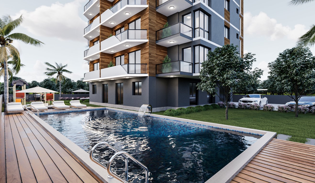 Residential complex under construction in Ayyash district, Mersin - Umbrella Group - Photo 7