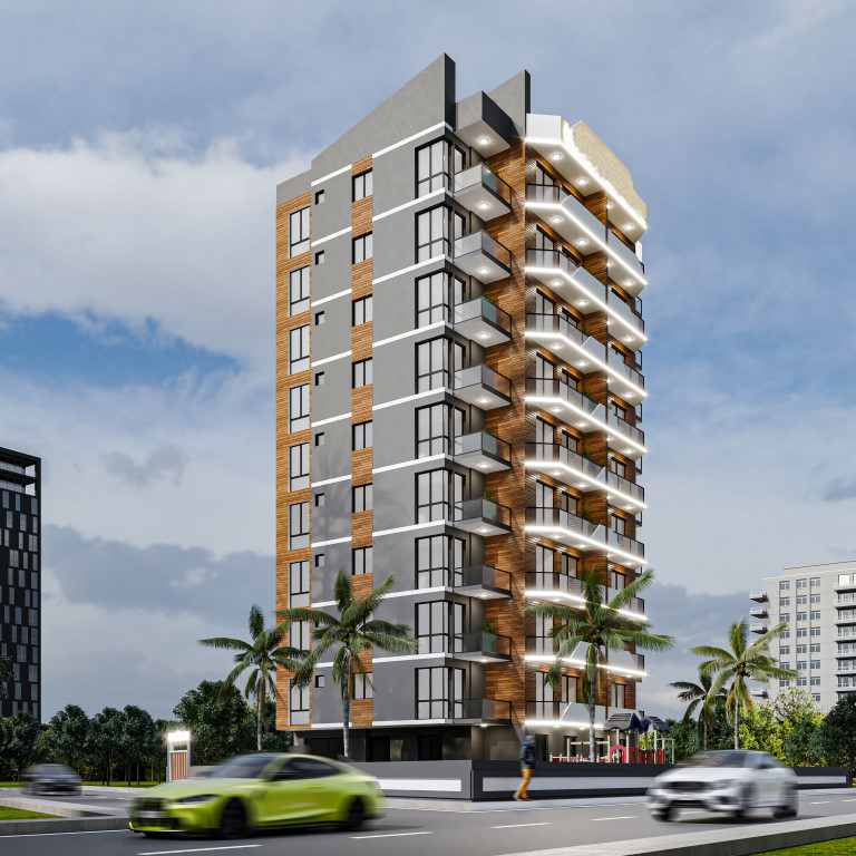 Residential complex under construction in Ayyash district, Mersin - Umbrella Group - Photo 5