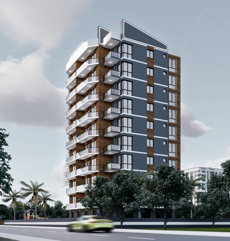 Residential complex under construction in Ayyash district, Mersin - Umbrella Group - Photo 3