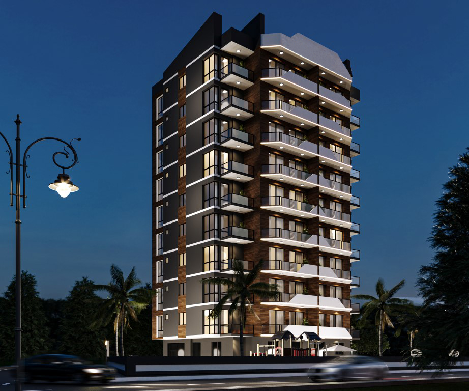 Residential complex under construction in Ayyash district, Mersin - Umbrella Group - Photo 4