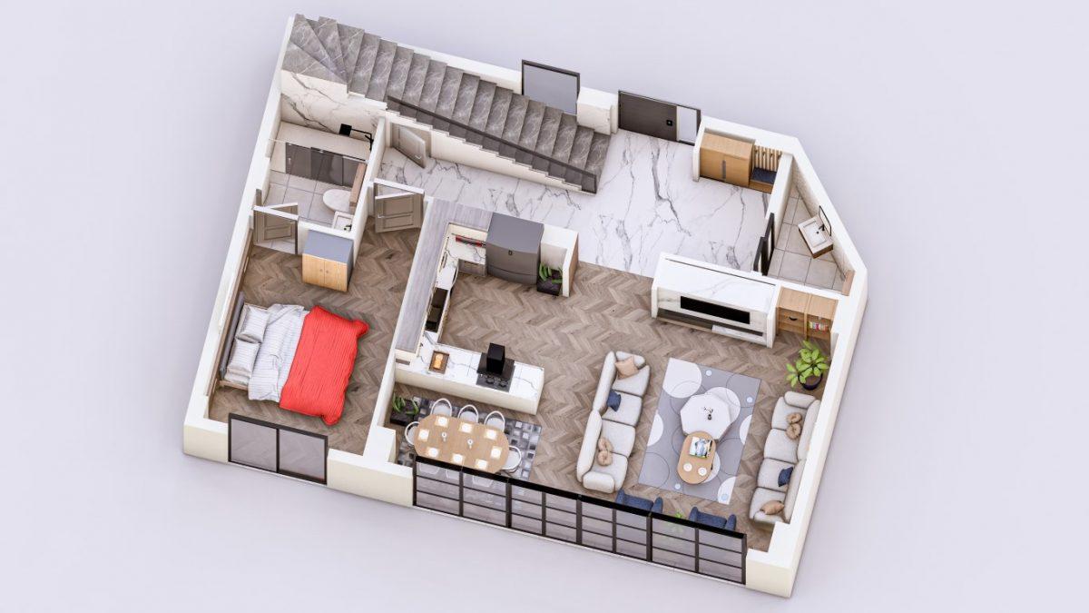 Complex villas in Mersin with private pool - Umbrella Group - Photo 5