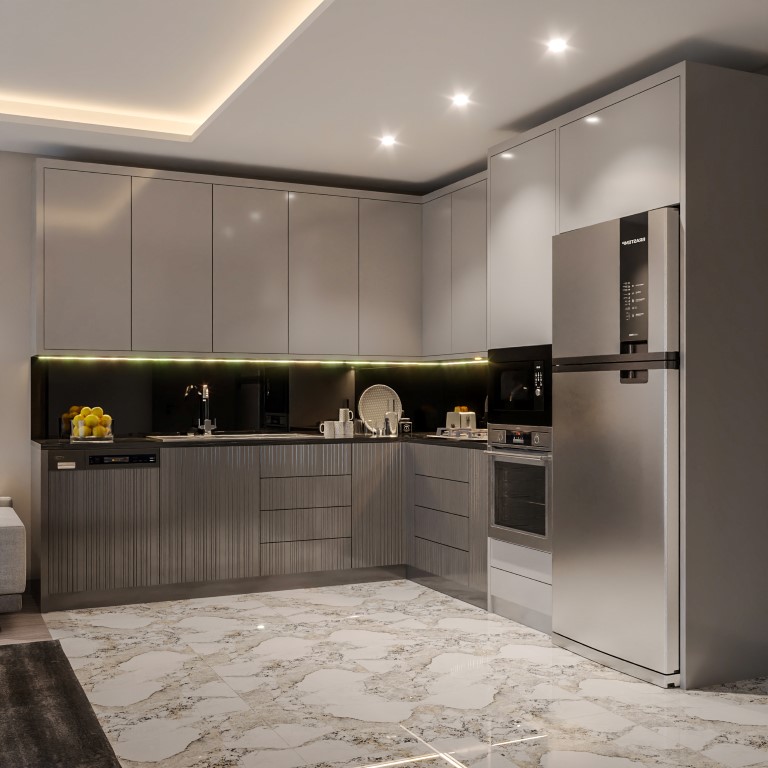 Residential complex under construction, with 1+1 and 2+1 apartments, Mersin - Umbrella Group - Photo 20