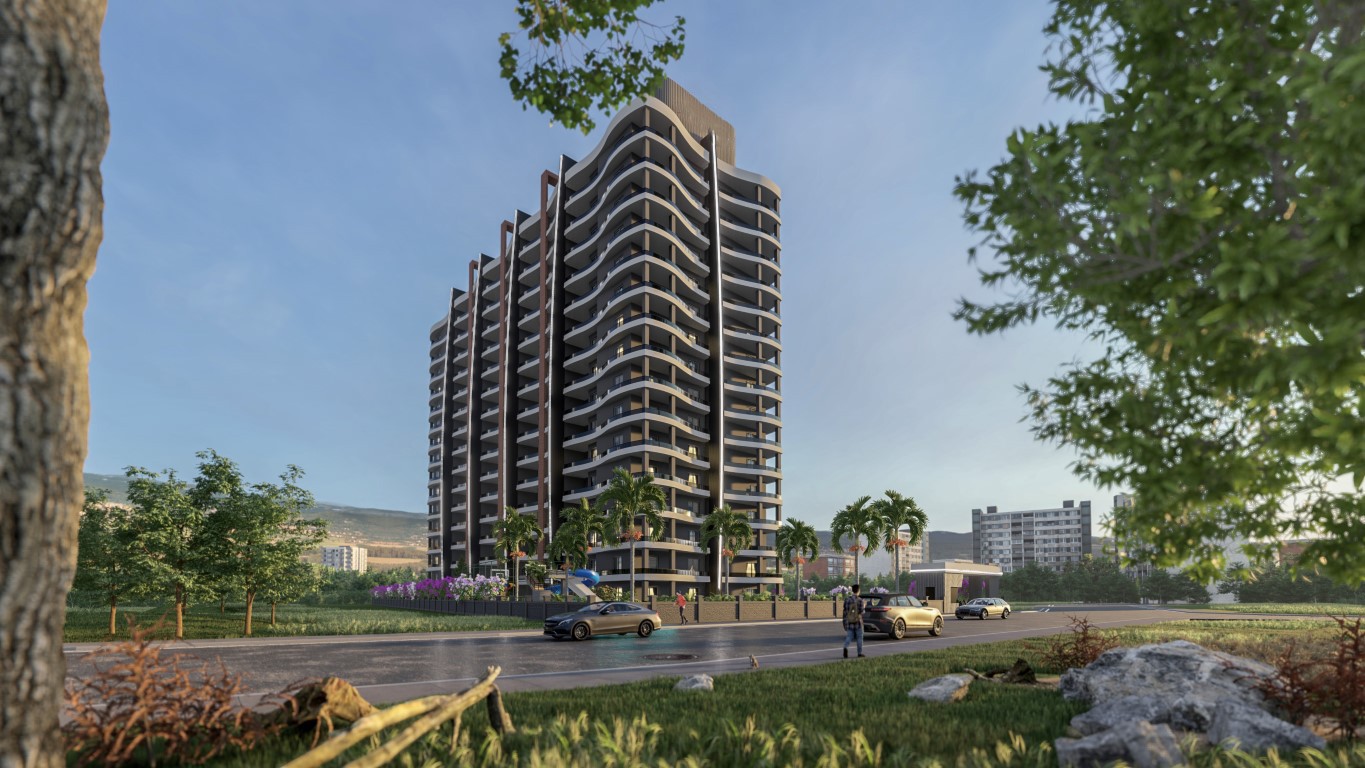 Residential complex under construction, with 1+1 and 2+1 apartments, Mersin - Umbrella Group - Photo 5