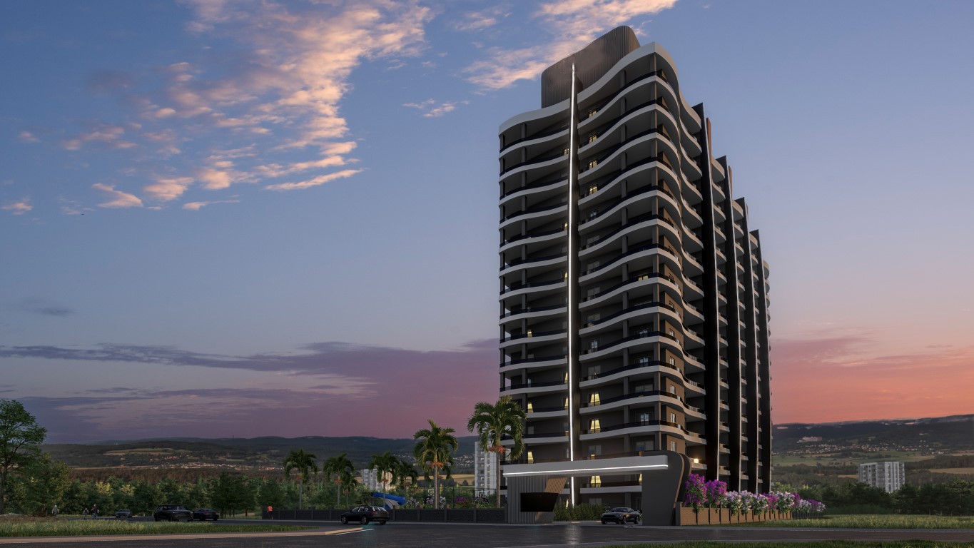 Residential complex under construction, with 1+1 and 2+1 apartments, Mersin - Umbrella Group - Photo 6