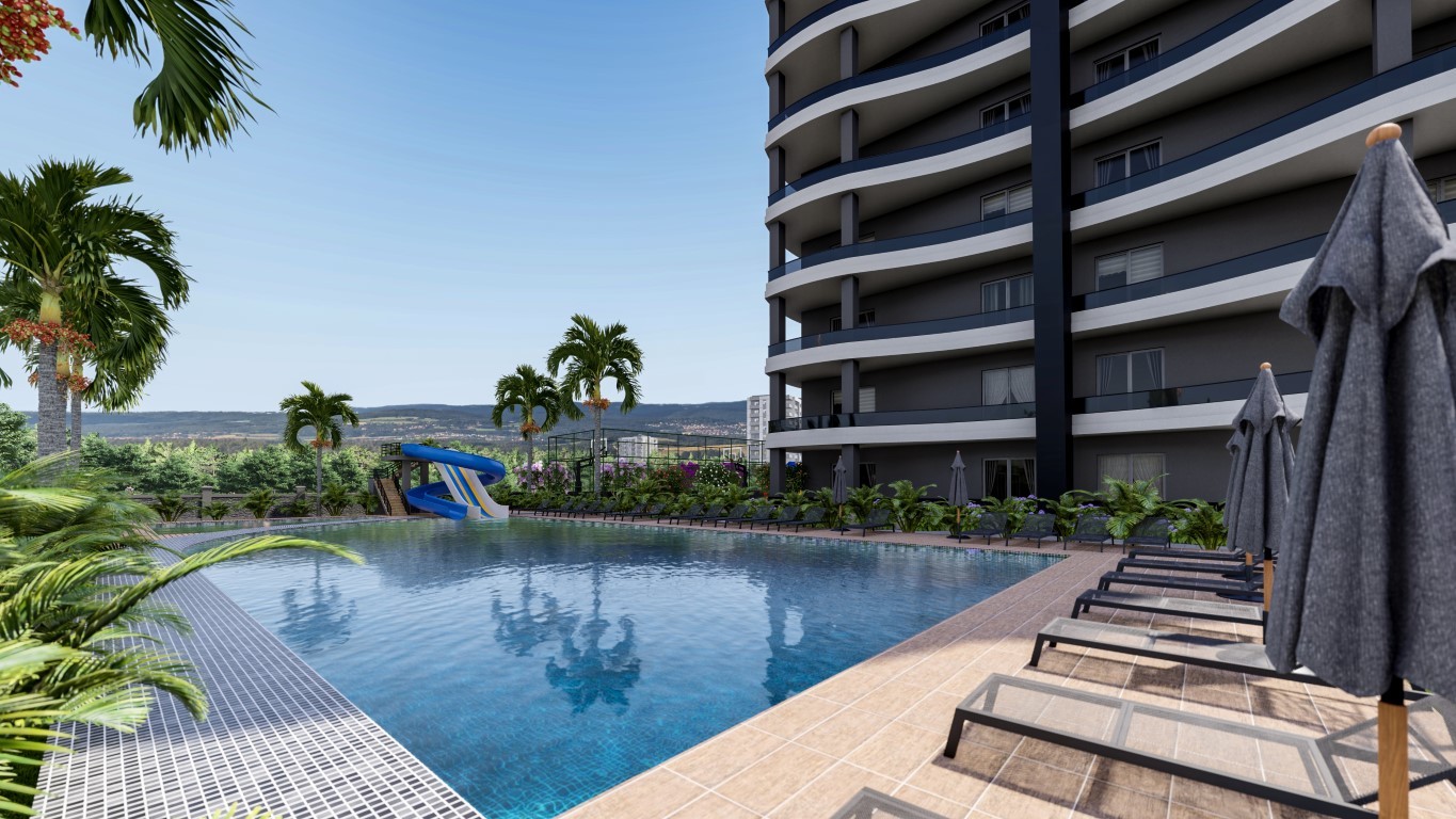 Residential complex under construction, with 1+1 and 2+1 apartments, Mersin - Umbrella Group - Photo 10