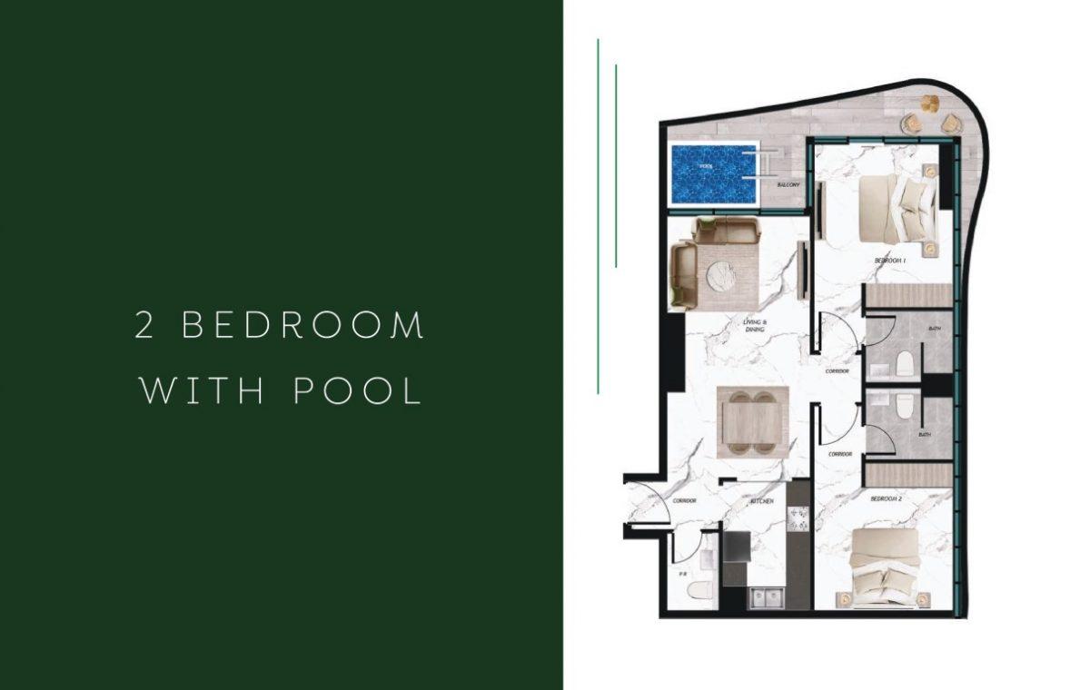 Modern residential complex with private pool in apartments - Umbrella Group - Photo 16