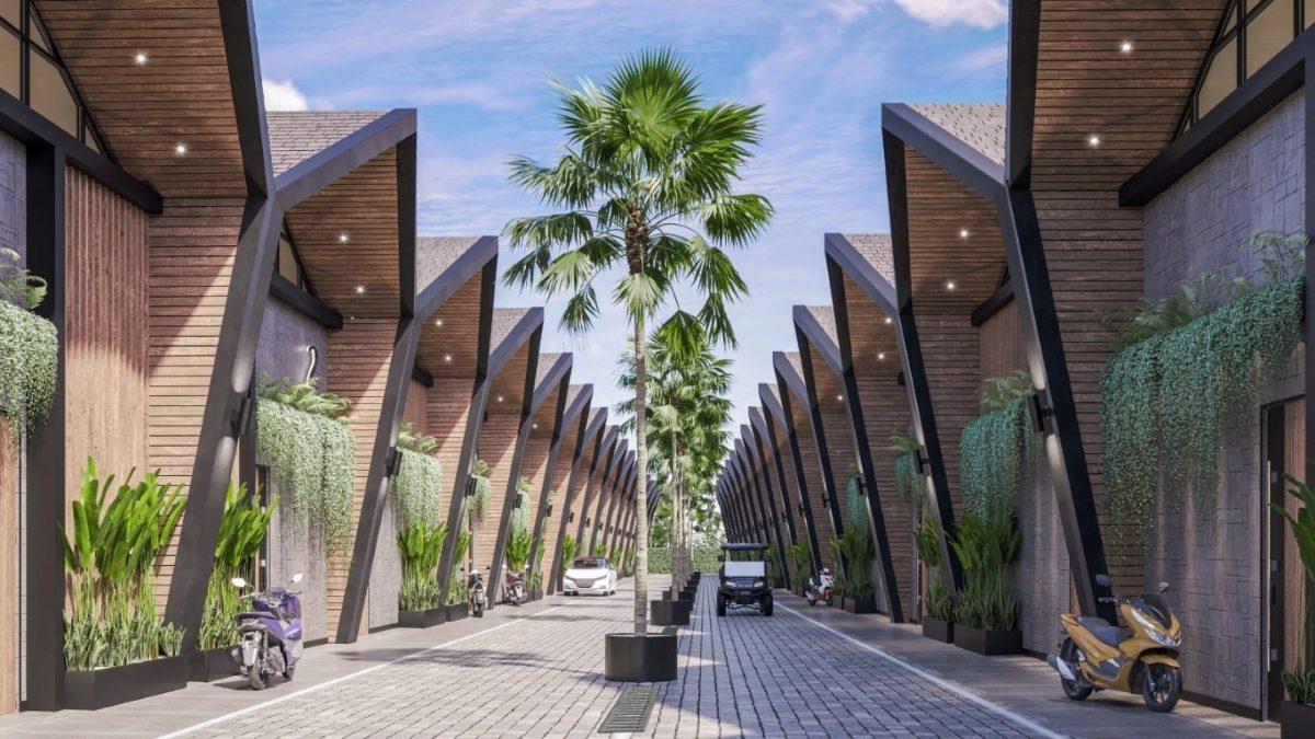 Complex villas and townhouses in a quiet area of Umalas, Bali - Umbrella Group