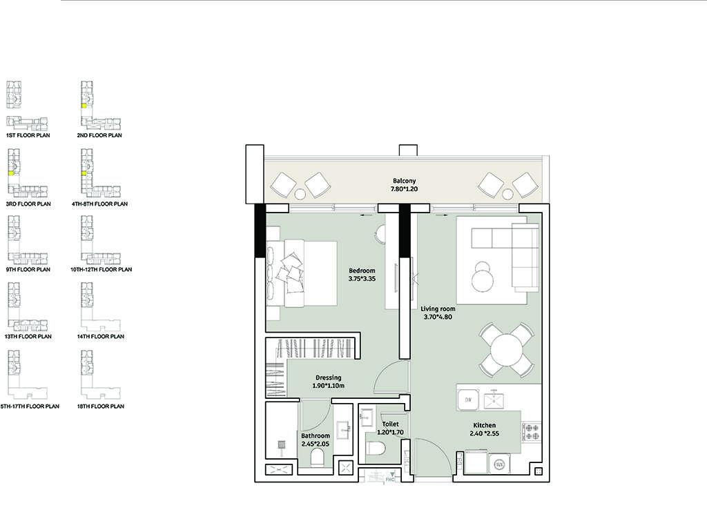 The cosy Jannat project located in the heart of Dubai - Umbrella Group - Photo 13