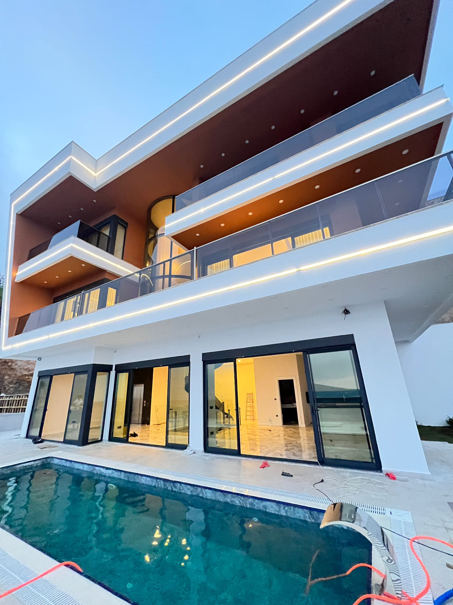 Complex of villas at the final stage of construction with beautiful sea views, Bektas - Umbrella Group - Photo 3