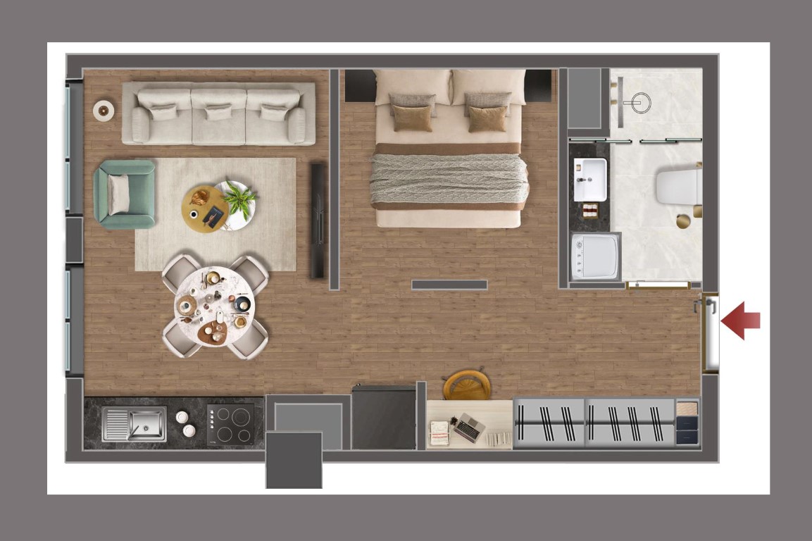 Residential complex with commercial premises in prestigious area of Istanbul - Umbrella Group - Photo 12