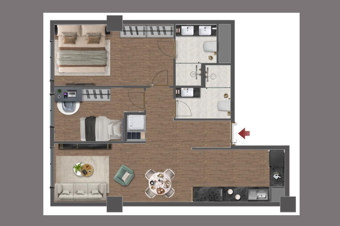 Residential complex with commercial premises in prestigious area of Istanbul - Umbrella Group - Photo 13