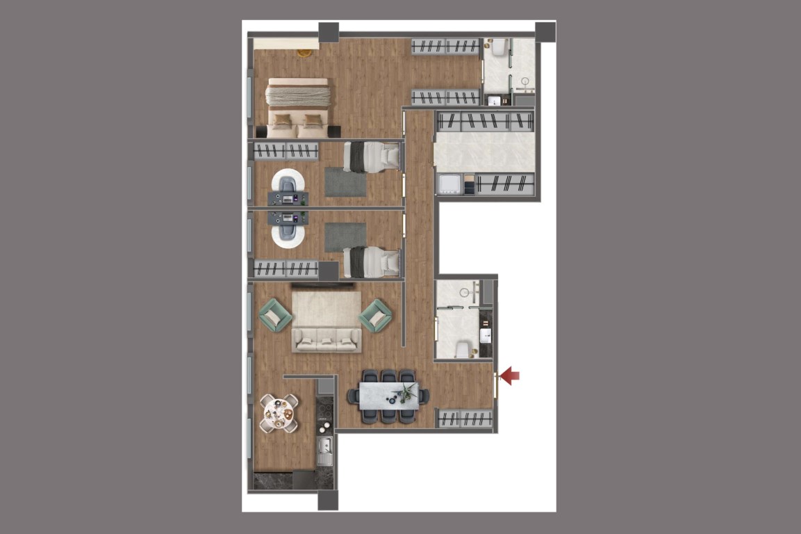 Residential complex with commercial premises in prestigious area of Istanbul - Umbrella Group - Photo 14