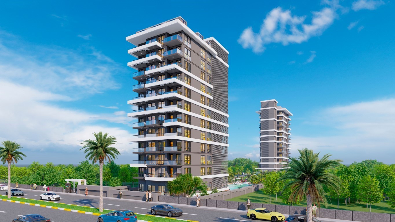 New residential complex on the first coastline in the Mahmutlar area - Umbrella Group - Photo 2