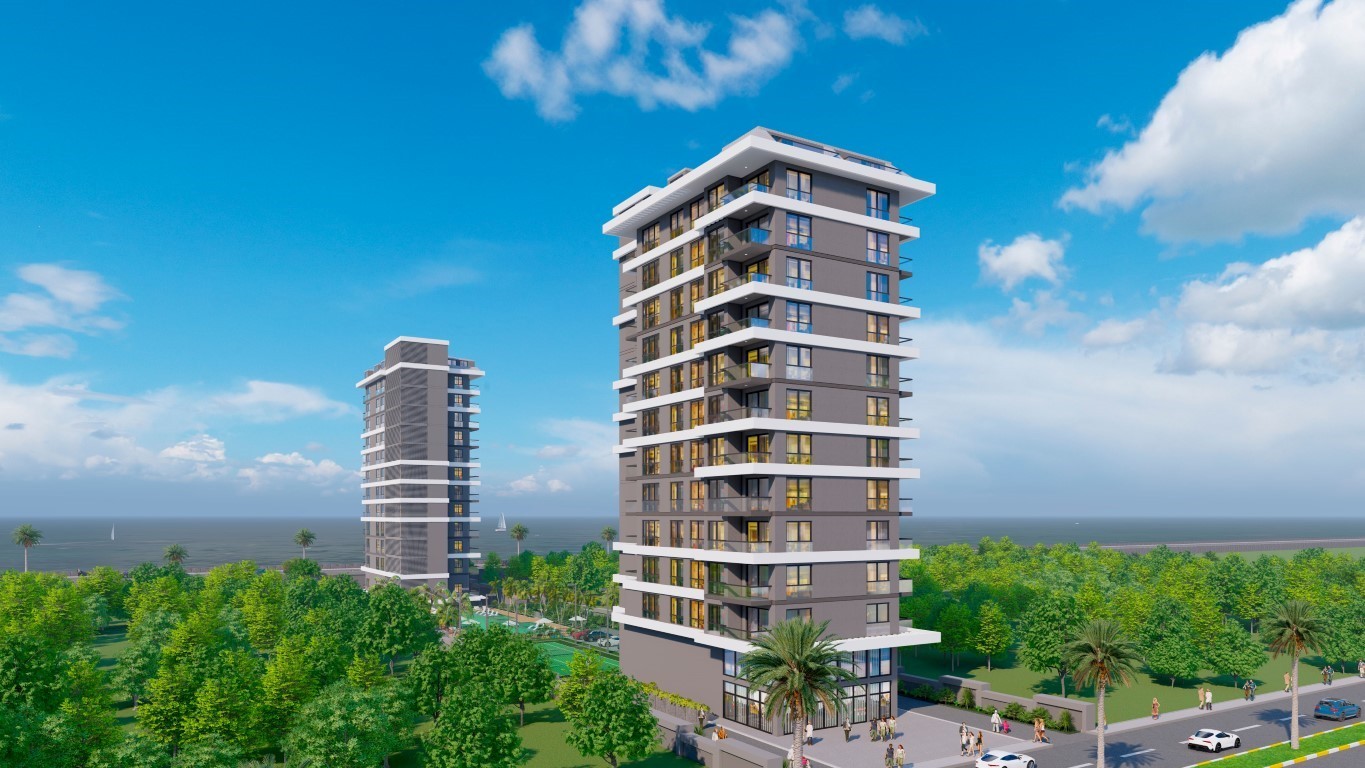 New residential complex on the first coastline in the Mahmutlar area - Umbrella Group - Photo 4