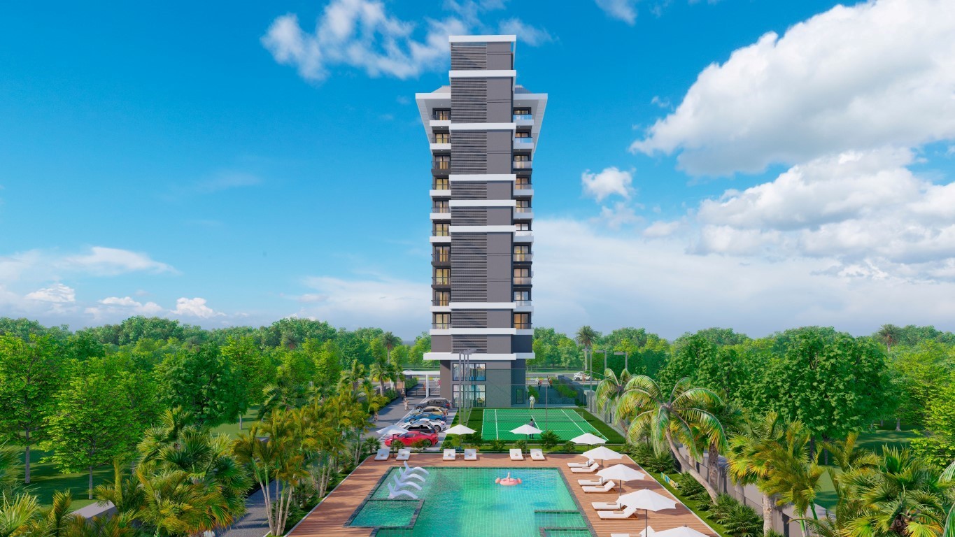 New residential complex on the first coastline in the Mahmutlar area - Umbrella Group - Photo 11