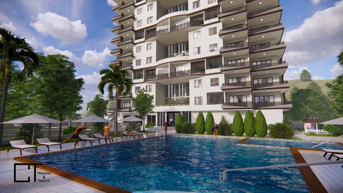 Apartment complex with 2+1 and 3+1 apartments in Mersin - Umbrella Group - Photo 5