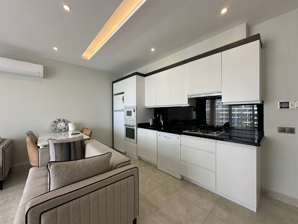 One bedroom apartment on a high 11th floor and beautiful sea view, Mahmutlar - Umbrella Group - Photo 4