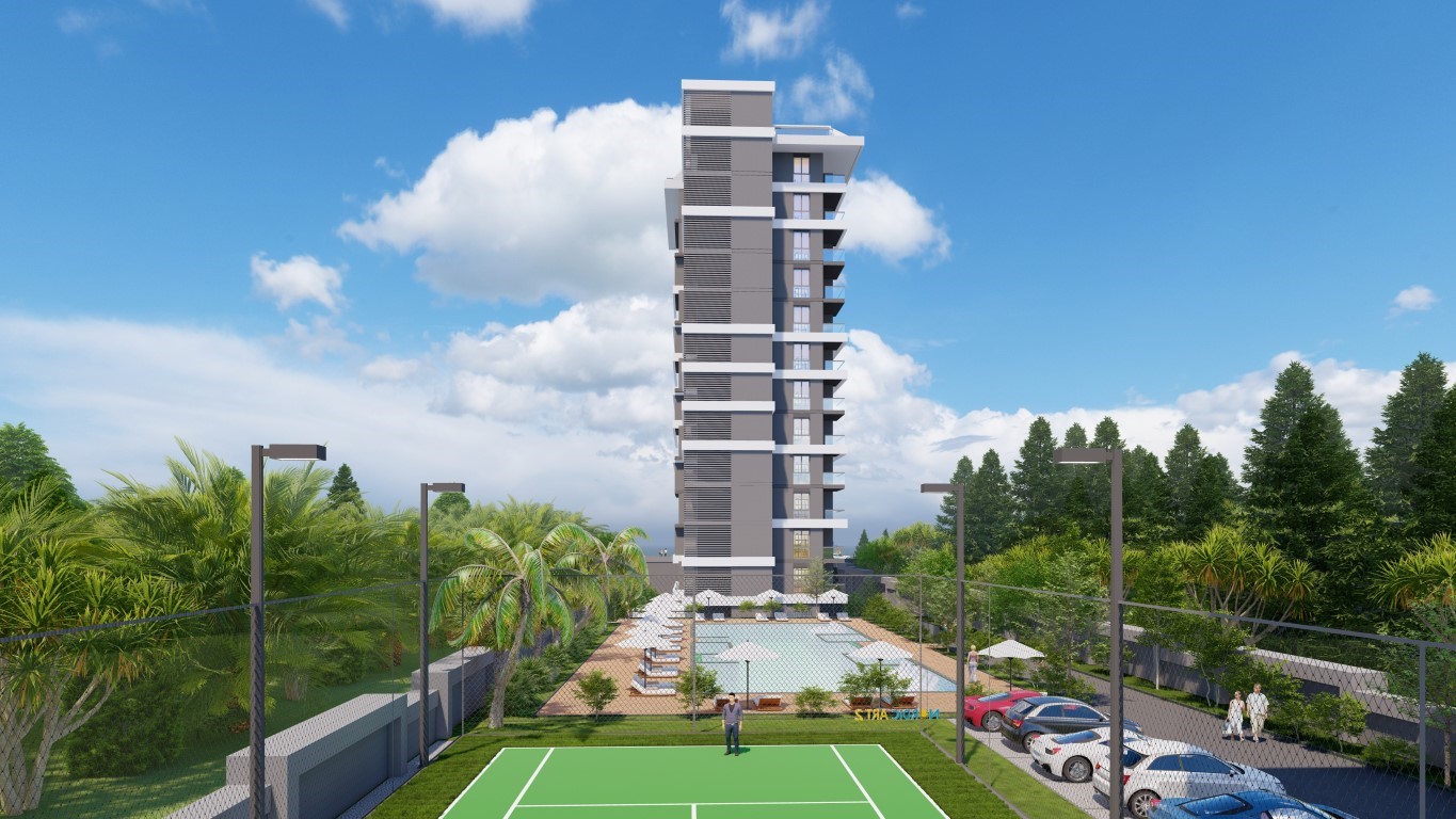 New residential complex on the first coastline in the Mahmutlar area - Umbrella Group - Photo 14