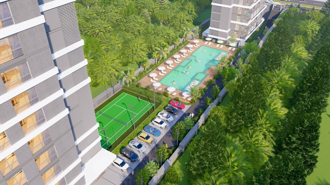 New residential complex on the first coastline in the Mahmutlar area - Umbrella Group - Photo 8