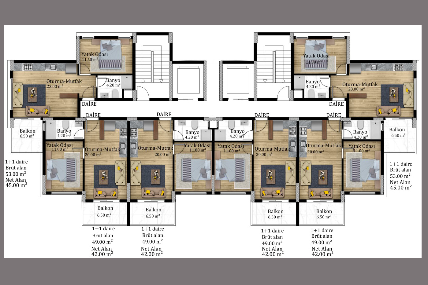 New residential complex in Mersin, 400 m from the sea - Umbrella Group - Photo 9