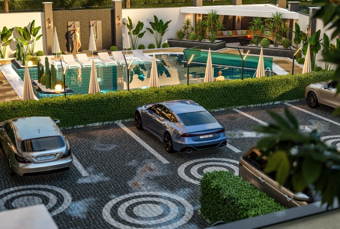New residential complex with 1+1, 2+1 and 3+1 apartments in the center of Alanya - Umbrella Group - Photo 9