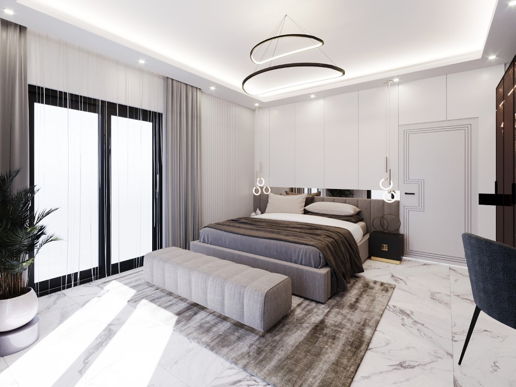 New residential complex with 1+1, 2+1 and 3+1 apartments in the center of Alanya - Umbrella Group - Photo 39