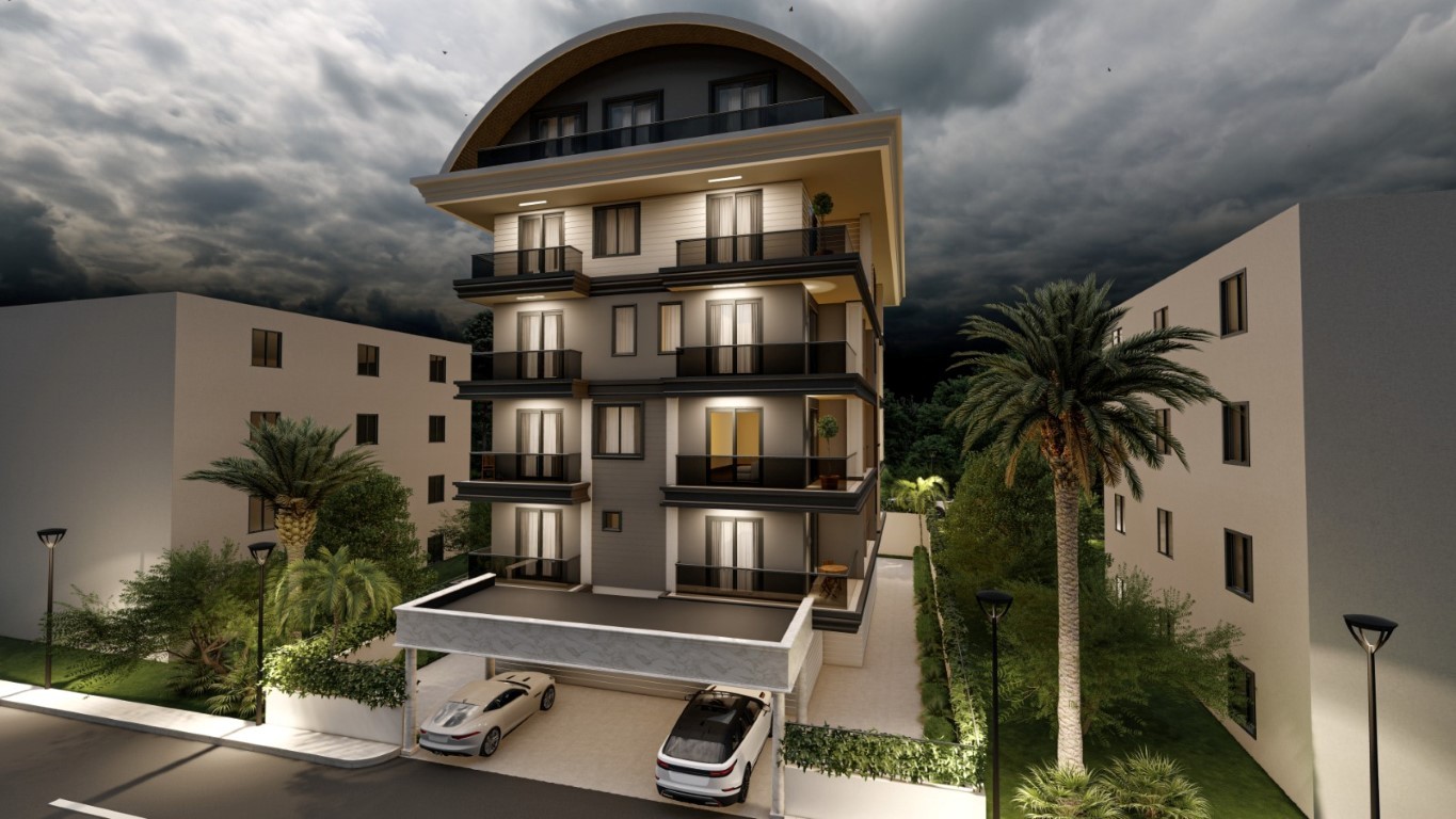 New residential complex in central Alanya - Umbrella Group - Photo 4