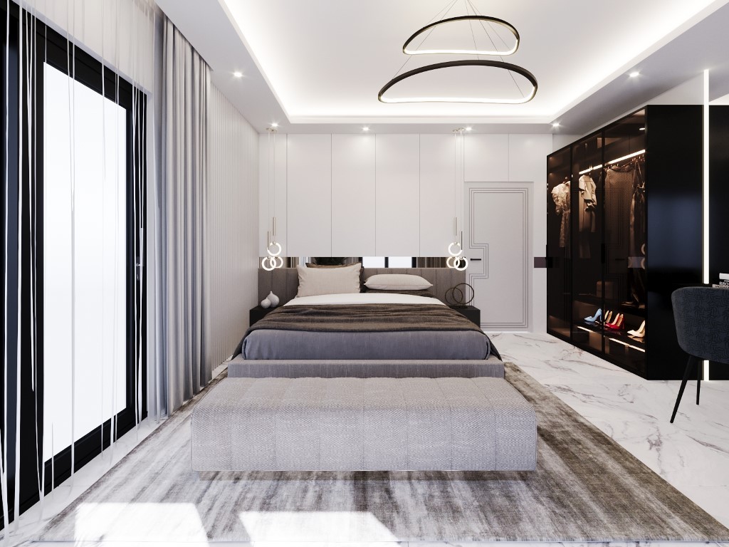 New residential complex with 1+1, 2+1 and 3+1 apartments in the center of Alanya - Umbrella Group - Photo 40