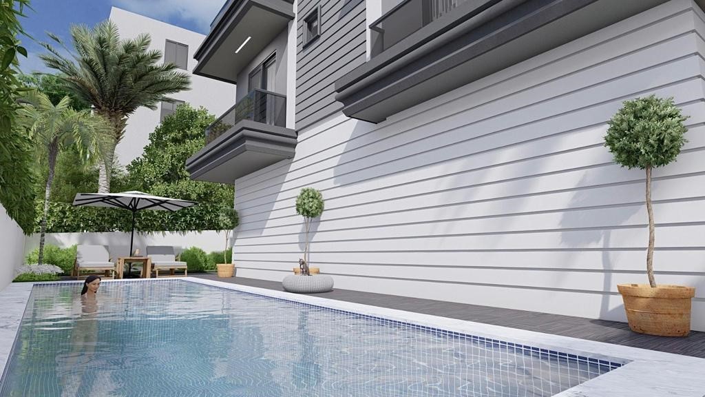 New residential complex in central Alanya - Umbrella Group - Photo 11