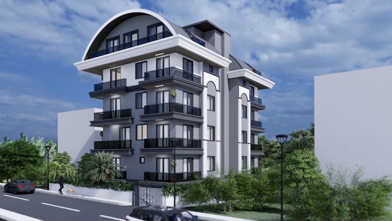 New residential complex in central Alanya - Umbrella Group