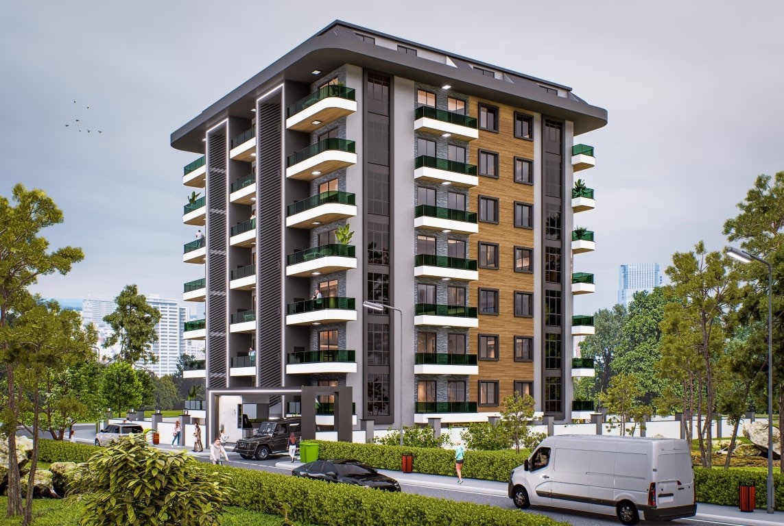 New residential complex with 1+1, 2+1 and 3+1 apartments in the center of Alanya - Umbrella Group - Photo 3