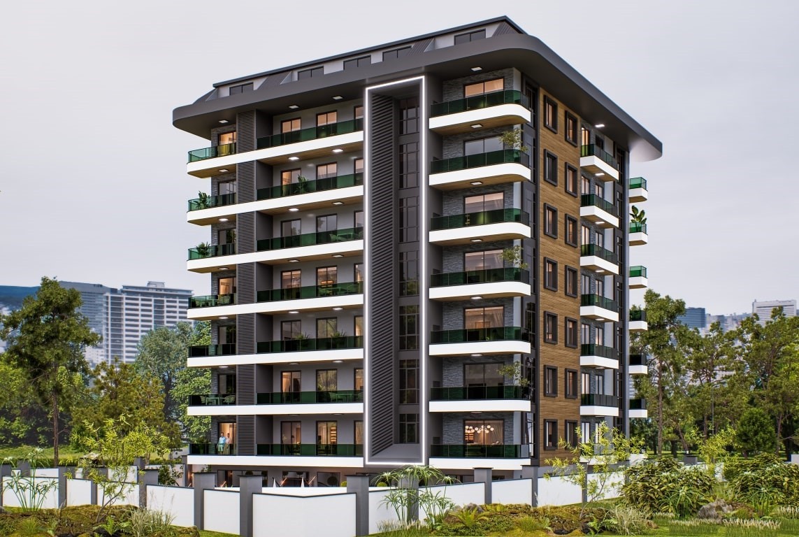 New residential complex with 1+1, 2+1 and 3+1 apartments in the center of Alanya - Umbrella Group - Photo 4