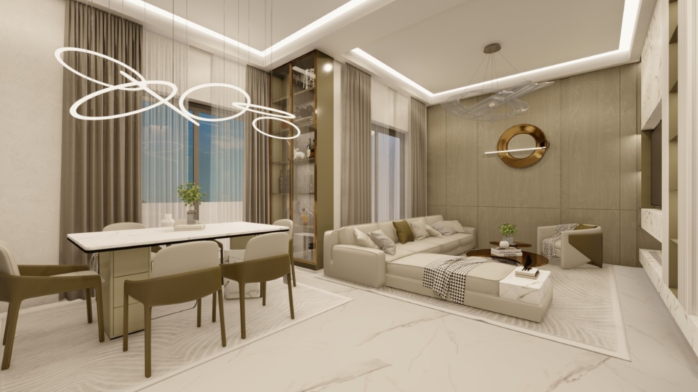 New residential complex in central Alanya - Umbrella Group - Photo 16