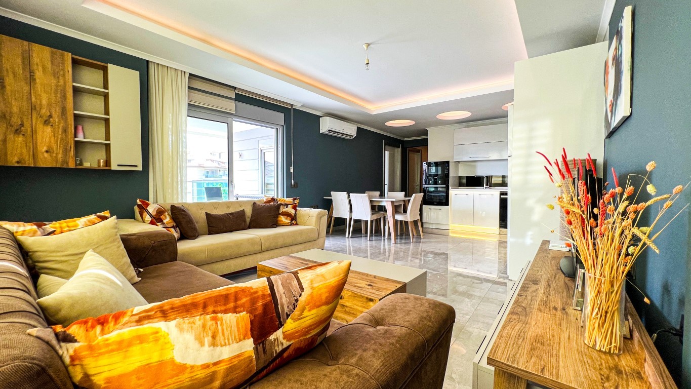 Bright apartment with 3+1 apartments in a prestigious area of Alanya - Oba - Umbrella Group