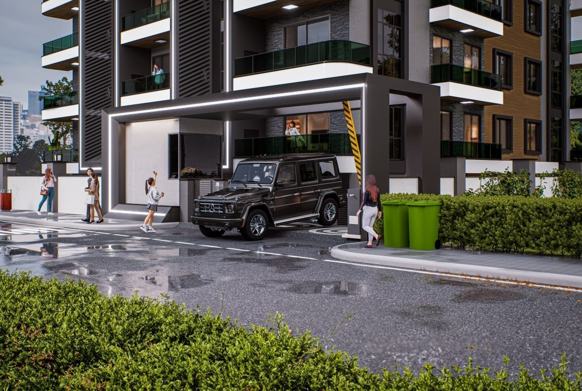 New residential complex with 1+1, 2+1 and 3+1 apartments in the center of Alanya - Umbrella Group - Photo 8