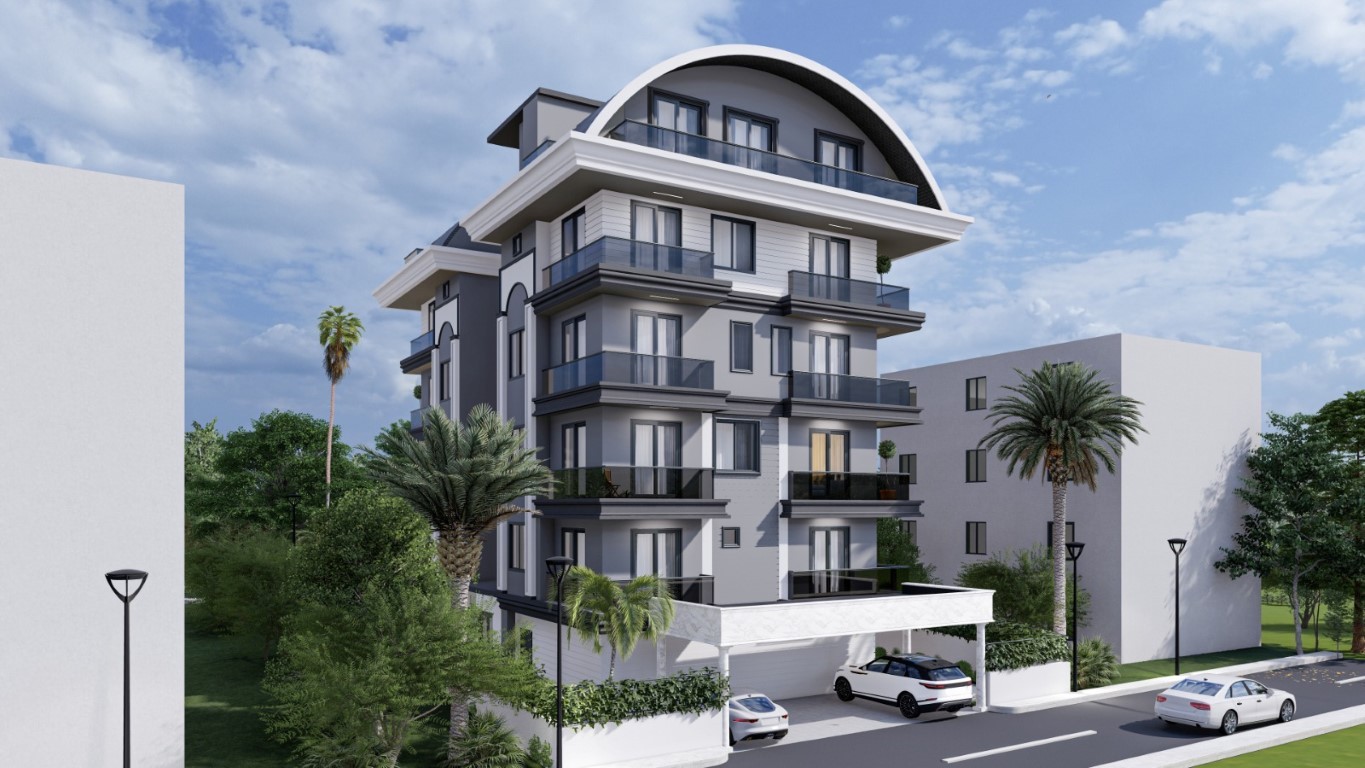 New residential complex in central Alanya - Umbrella Group - Photo 3