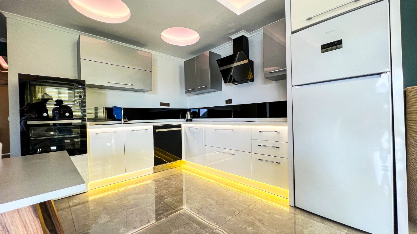 Bright apartment with 3+1 apartments in a prestigious area of Alanya - Oba - Umbrella Group - Photo 4