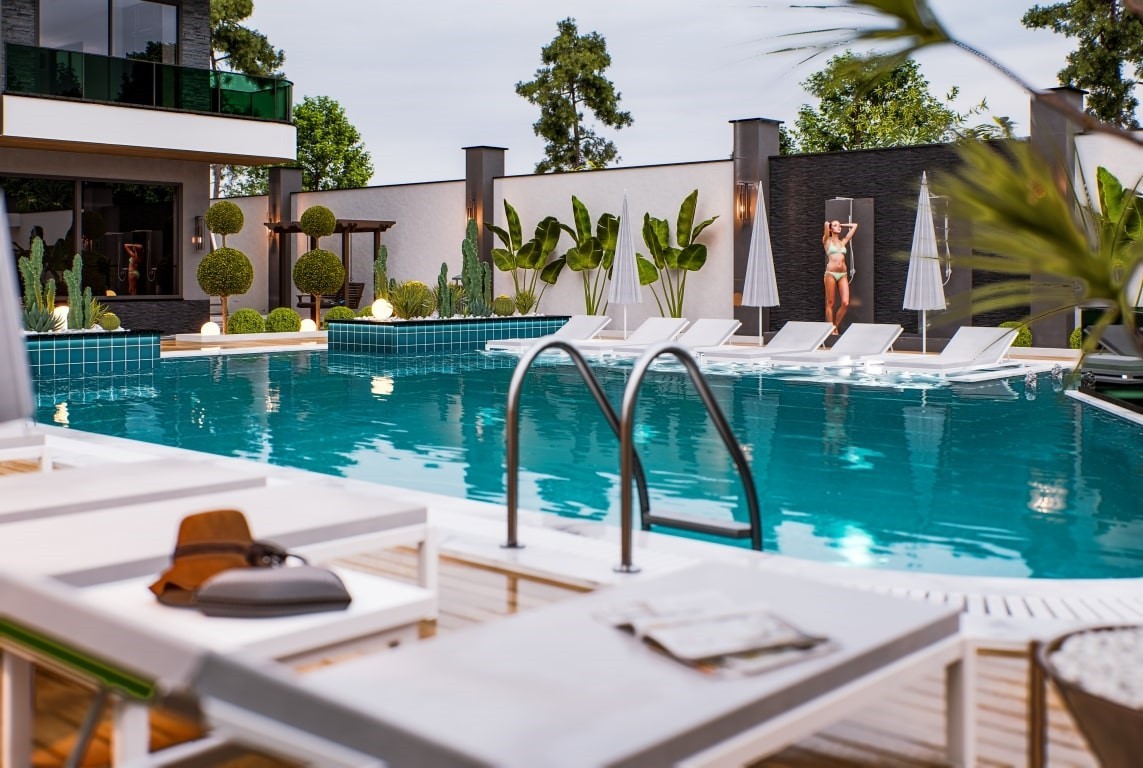 New residential complex with 1+1, 2+1 and 3+1 apartments in the center of Alanya - Umbrella Group - Photo 15